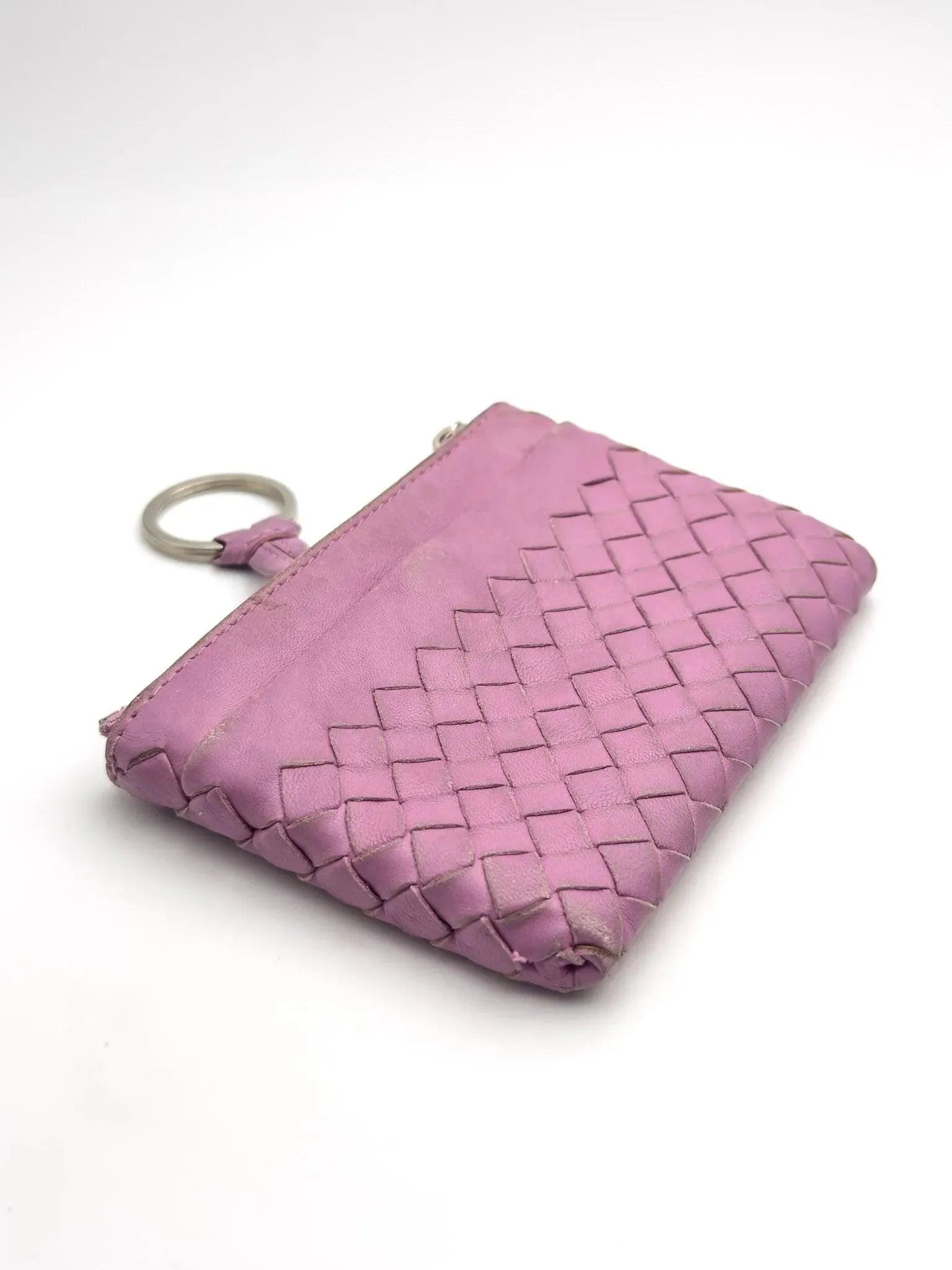 Bottega Veneta - porte-monnaie cuir rose - Atelier Victor Paris - Vintage Watch Shop Dubai