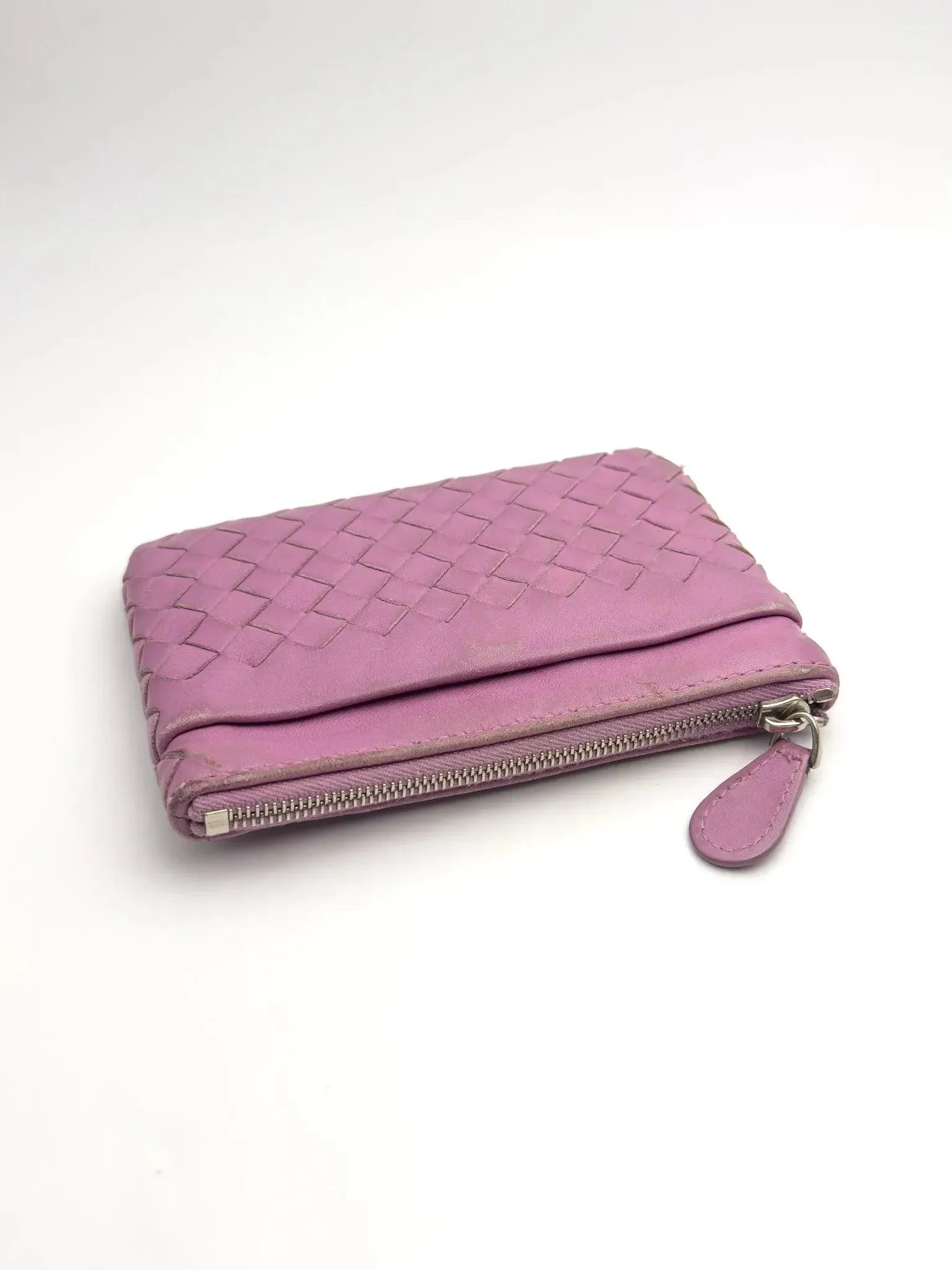 Bottega Veneta - porte-monnaie cuir rose - Atelier Victor - Vintage  Shop