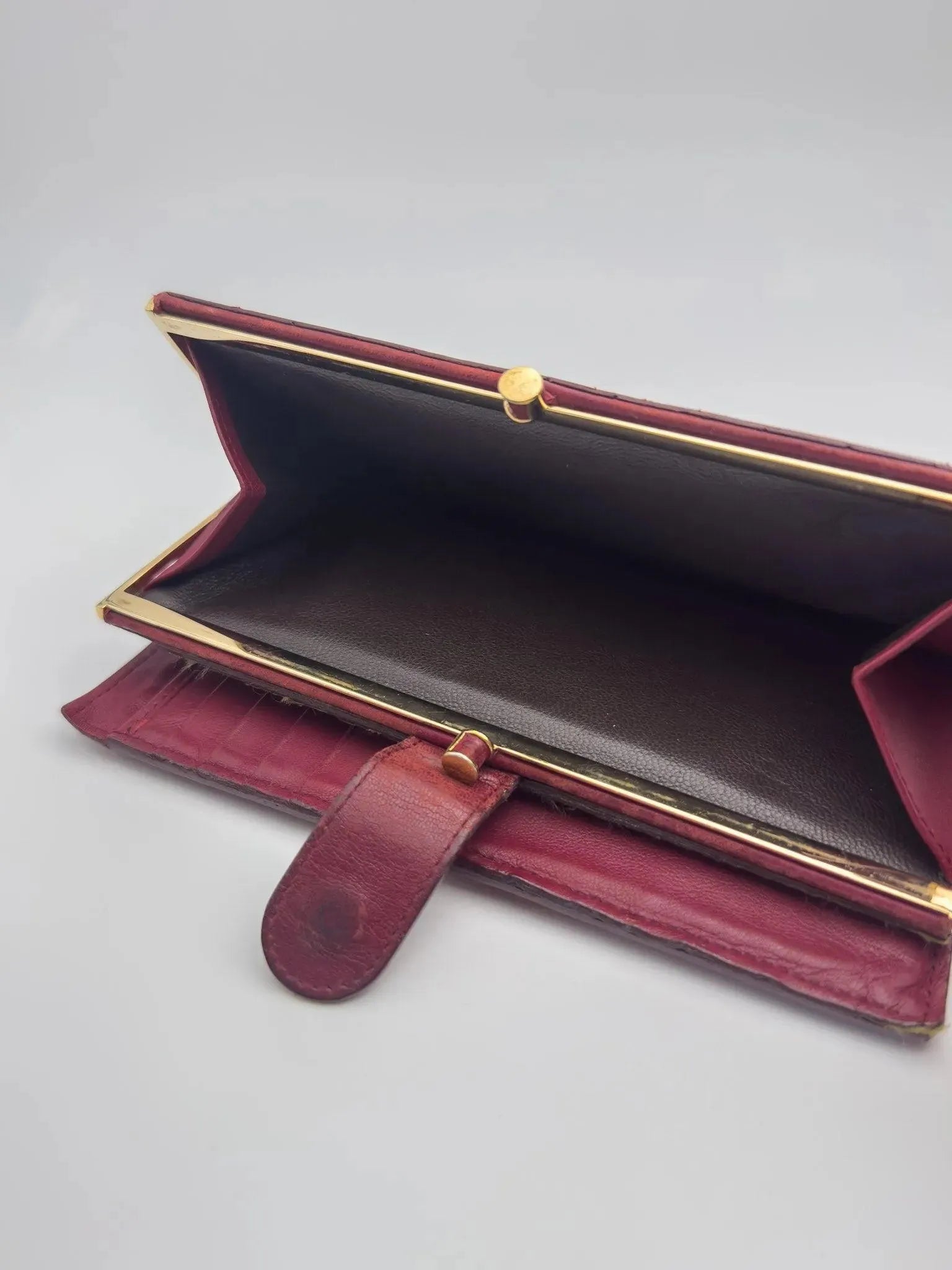 Bottega Veneta - Portefeuille Cuir Bordeaux - Atelier Victor Paris - Vintage Watch Shop Dubai