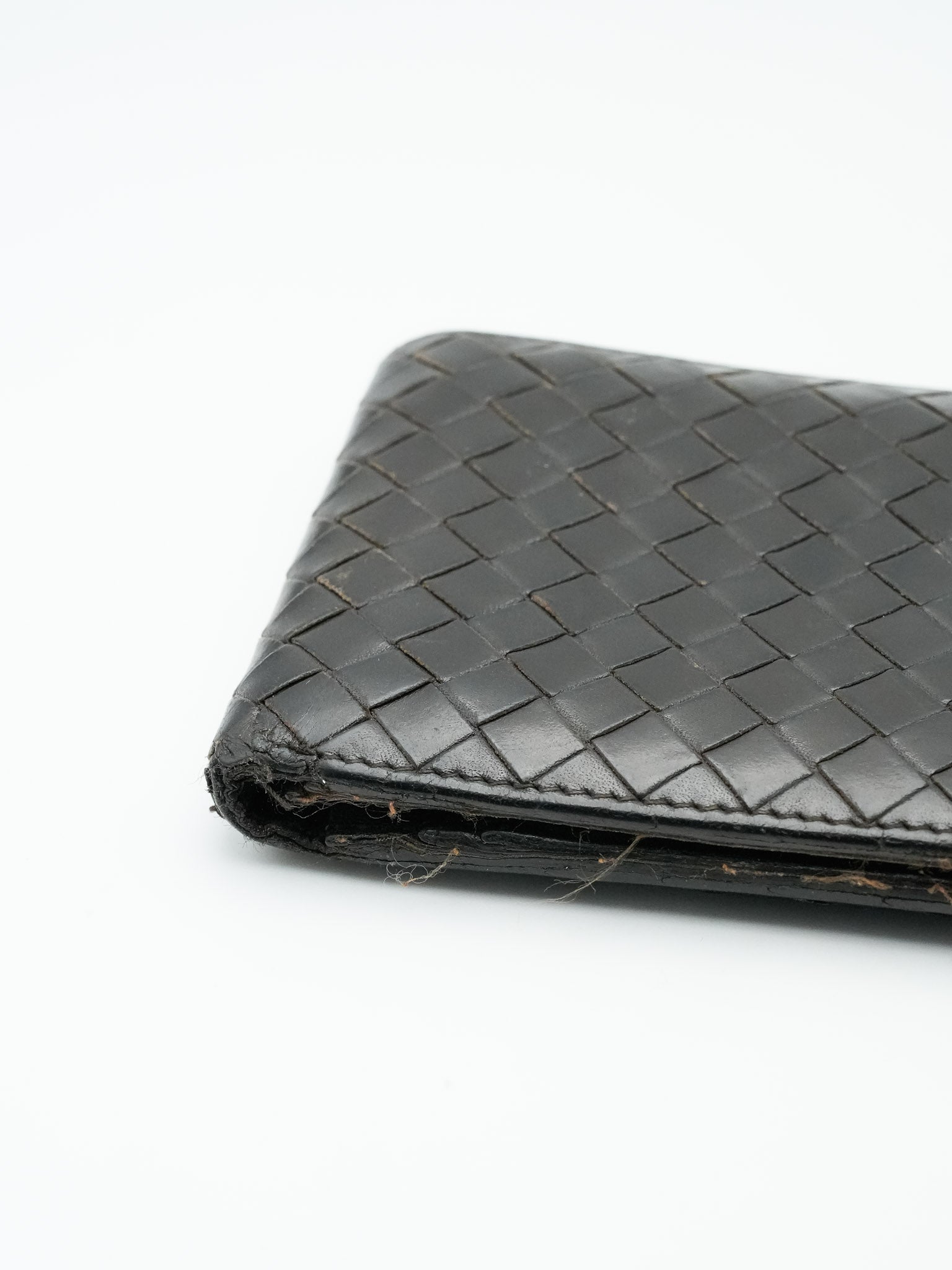 Bottega Veneta - Portefeuille marron patiné - Atelier Victor Paris - Vintage Watch Shop Dubai