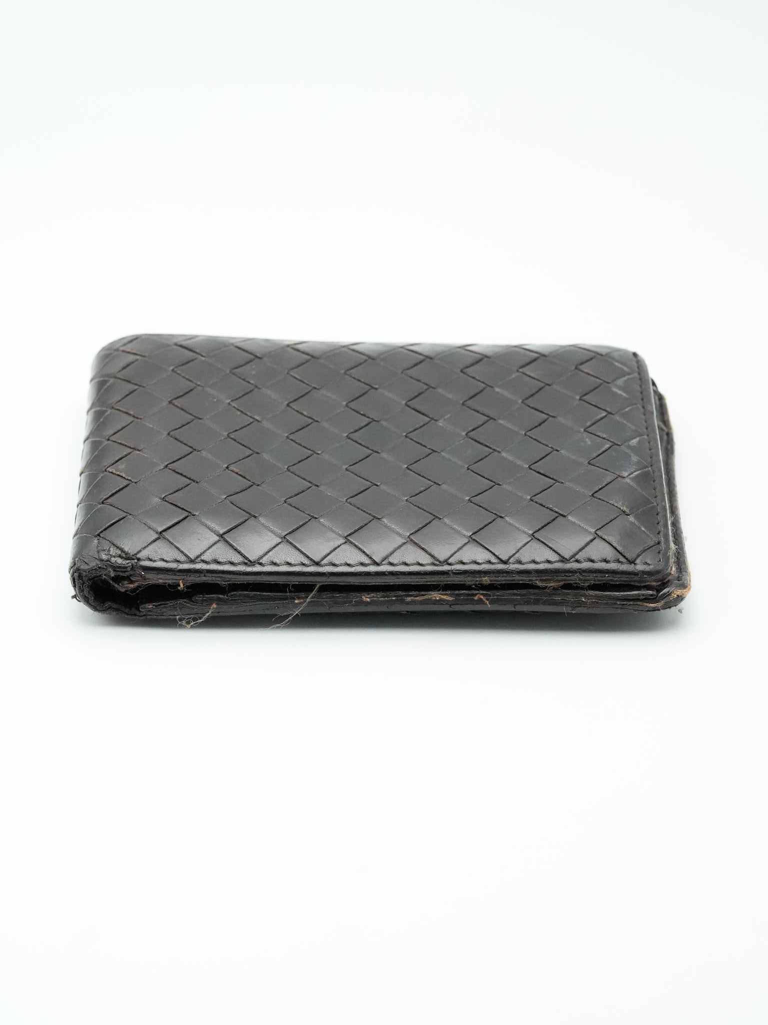 Bottega Veneta - Portefeuille marron patiné - Atelier Victor Paris - Vintage Watch Shop Dubai