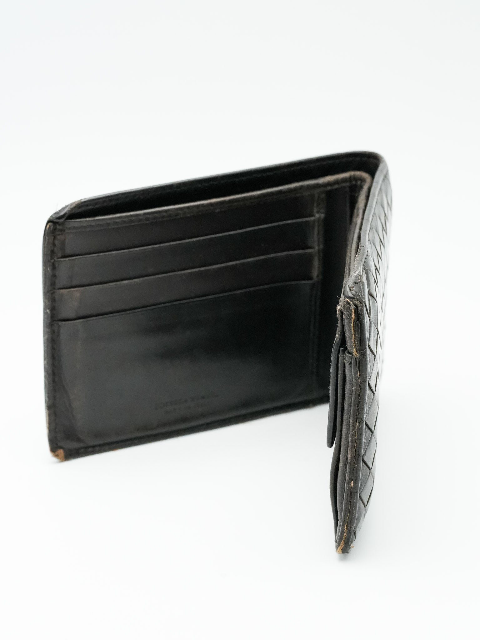 Bottega Veneta - Portefeuille marron patiné - Atelier Victor Paris - Vintage Watch Shop Dubai