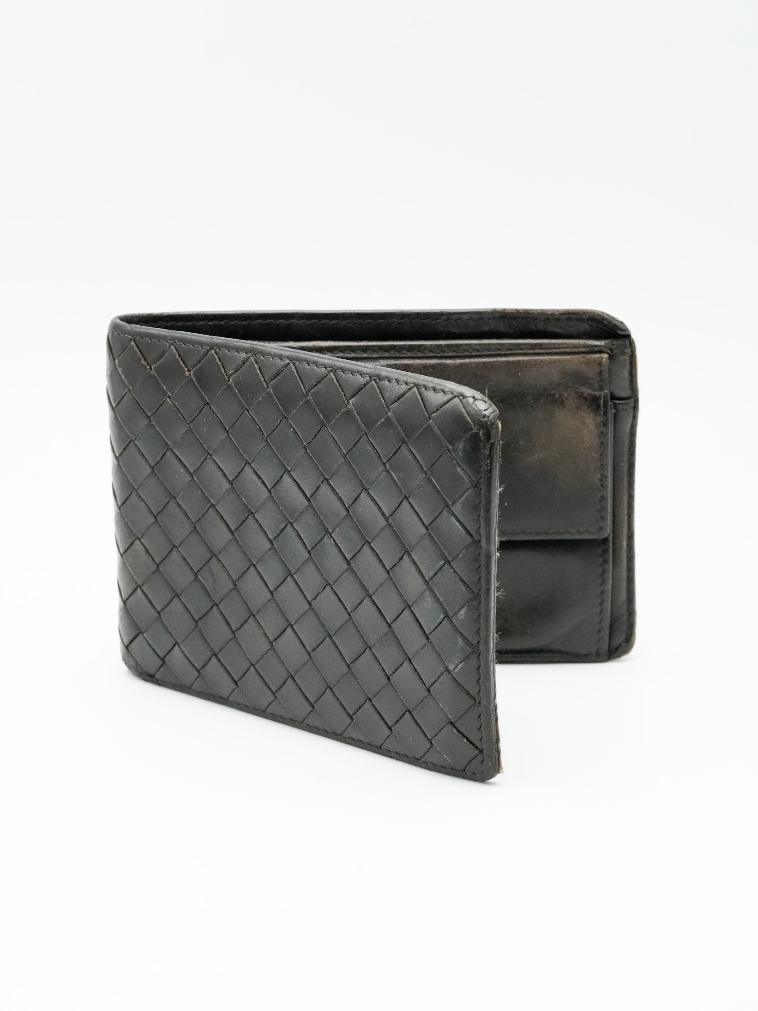 Bottega Veneta - Portefeuille marron patiné - Atelier Victor Paris - Vintage Watch Shop Dubai