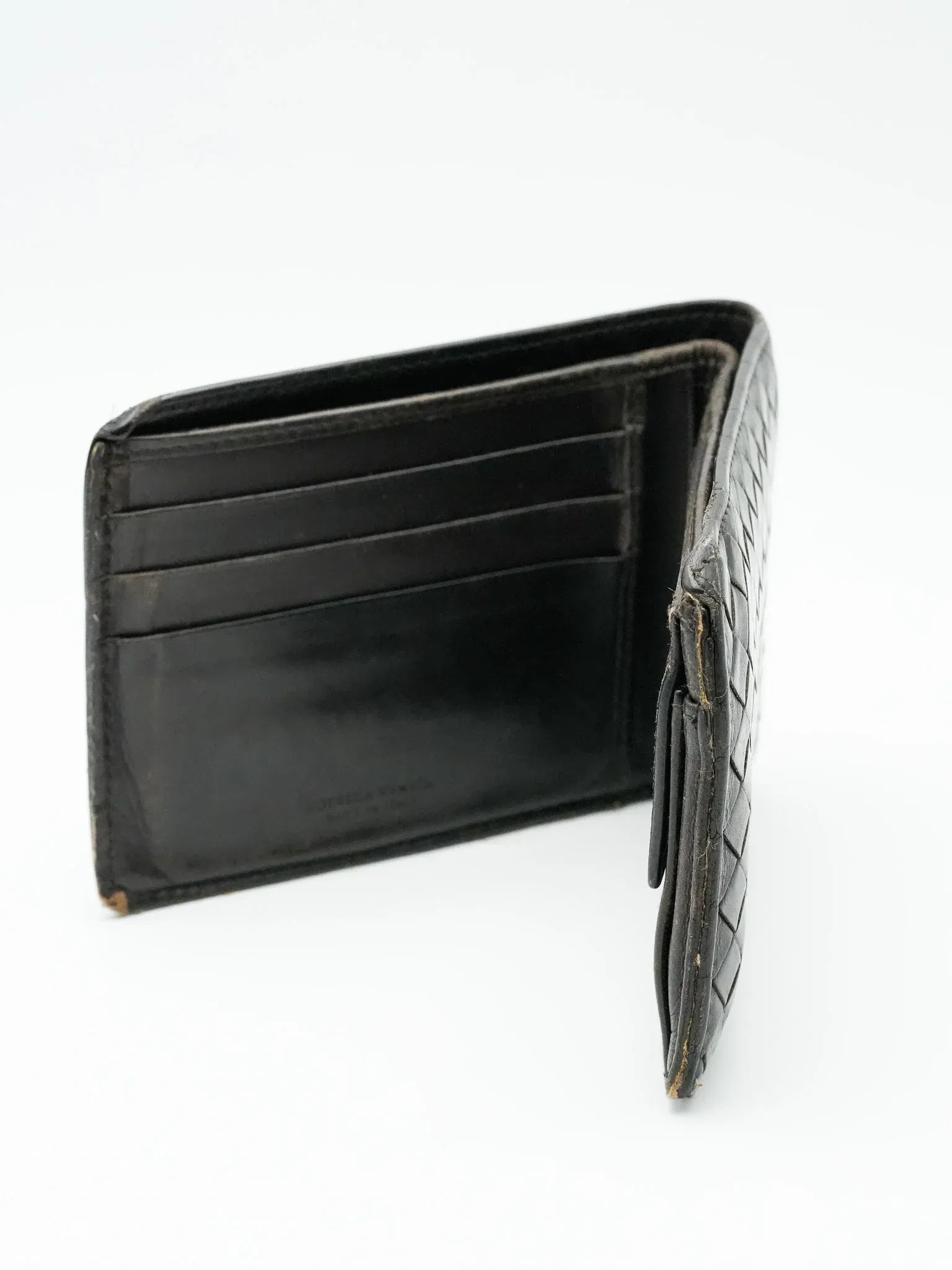 Bottega Veneta - Portefeuille marron patiné - Atelier Victor - Vintage  Shop