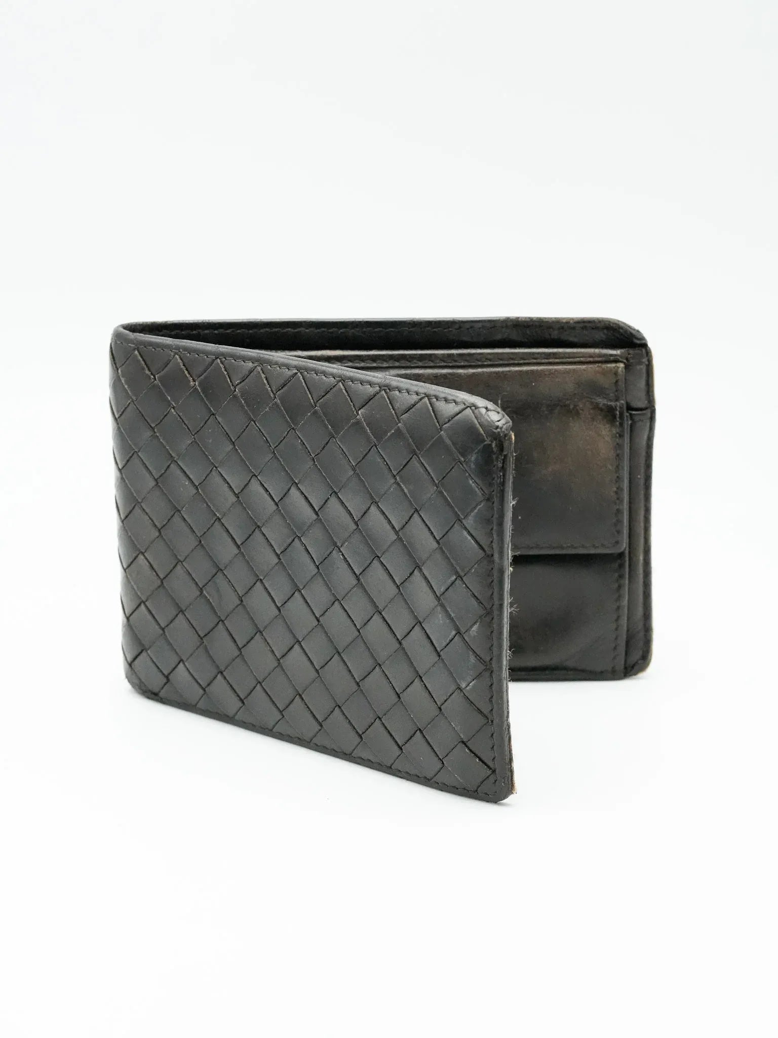 Bottega Veneta - Portefeuille marron patiné - Atelier Victor - Vintage  Shop