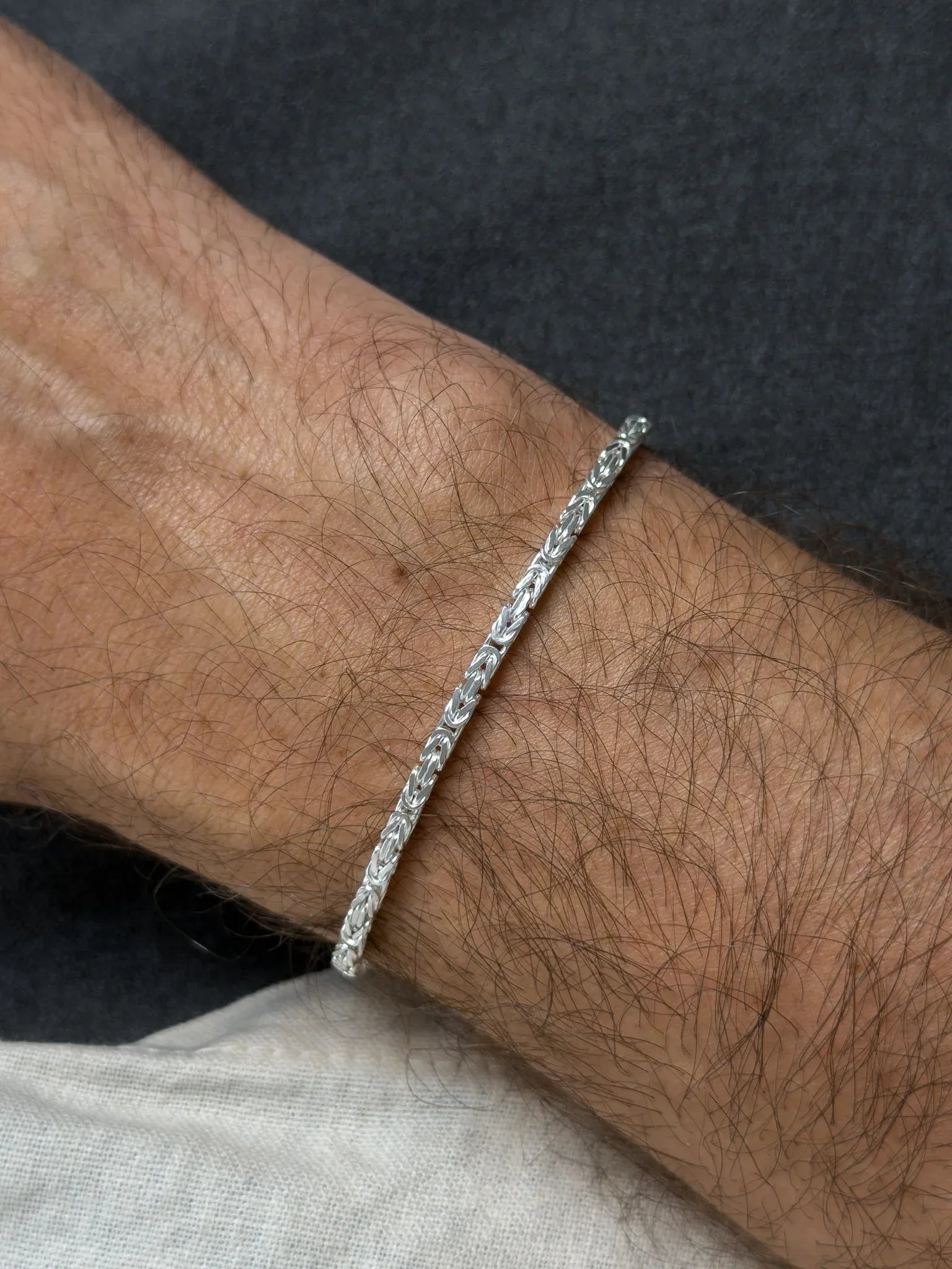 Bracelet argent 925 - Aristide - Grand Modèle