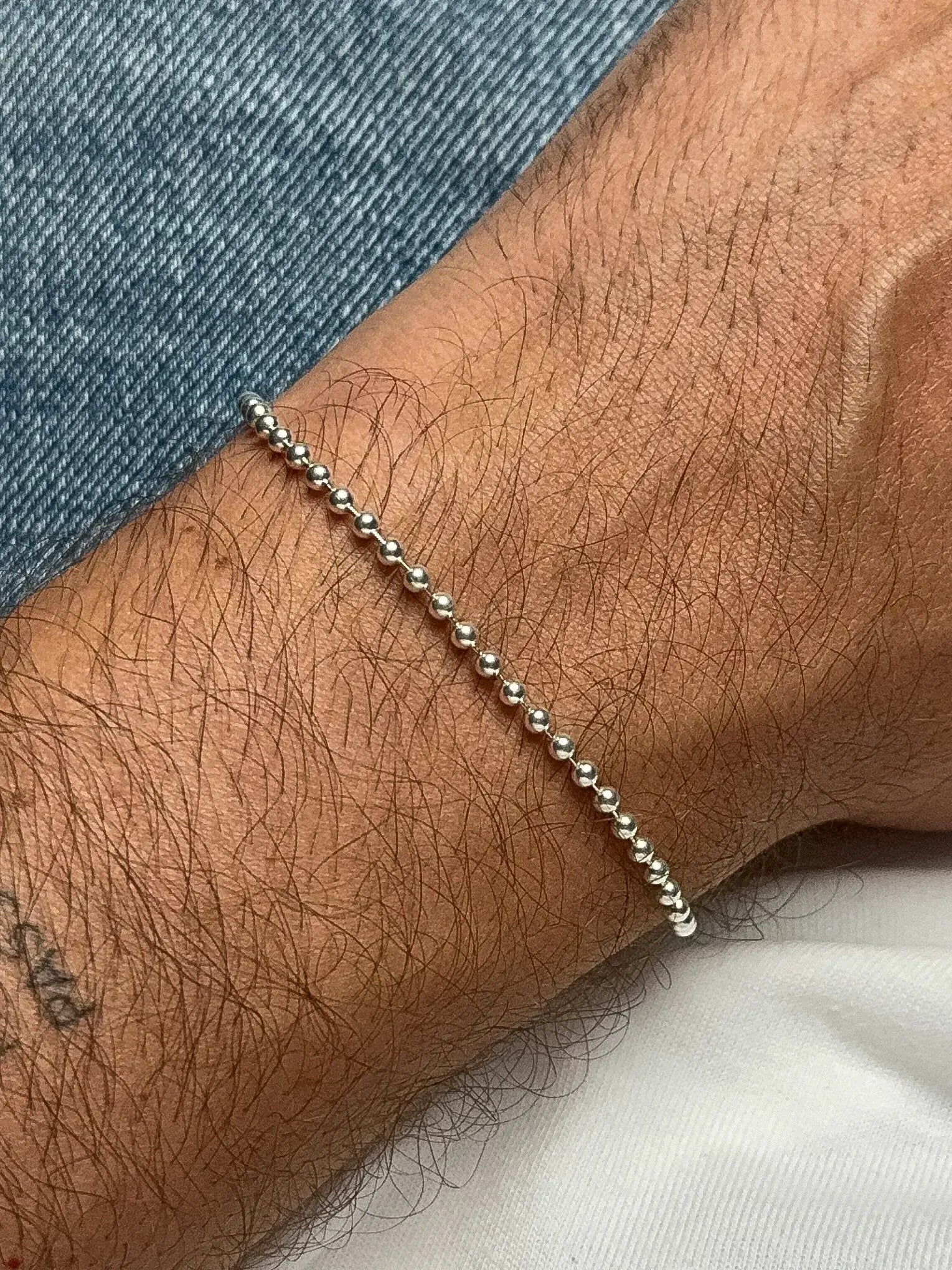 Bracelet en argent 925 - Odilon - Moyen Modèle - Atelier Victor
