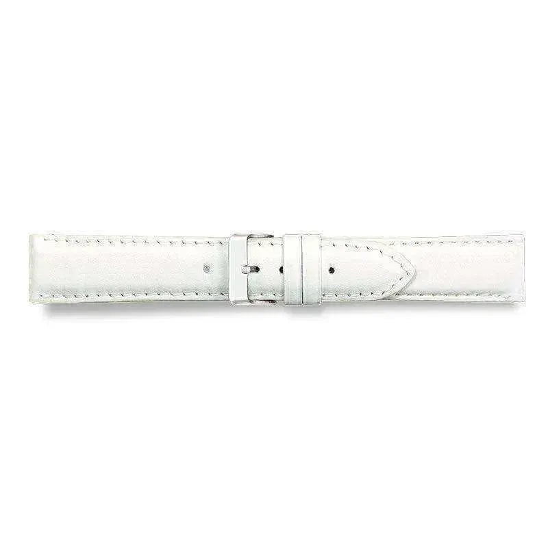 Bracelet de montre Blanc - Cuir bovin Lisse - Atelier Victor - Vintage  Shop