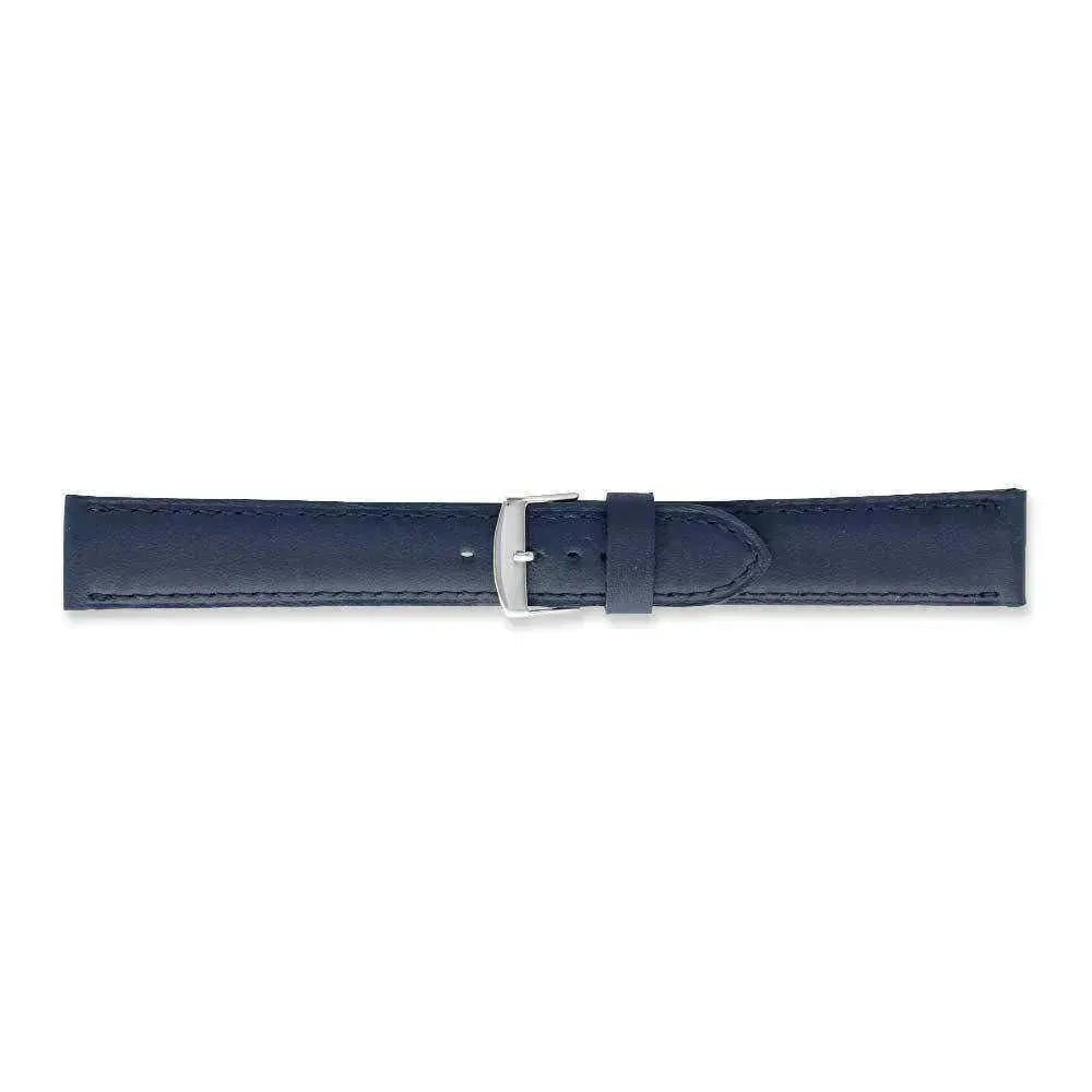 Bracelet de montre bleu - Cuir de vachette - Atelier Victor - Vintage Watch Shop