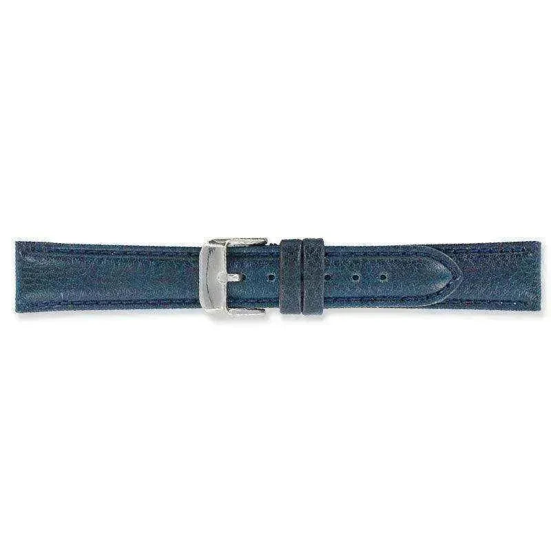 Bracelet de montre Bleu marine - cuir grainé - Atelier Victor - Vintage  Shop