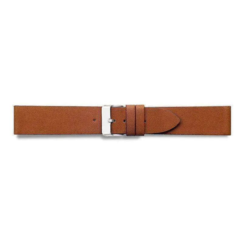 Bracelet de montre cognac - cuir lisse - Atelier Victor Paris - Vintage Watch Shop Dubai