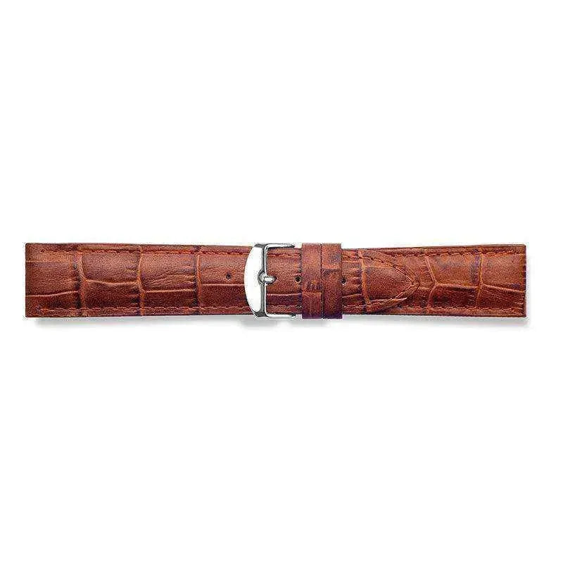 Bracelet de montre Havane - Cuir effet crocodile - Atelier Victor - Vintage  Shop