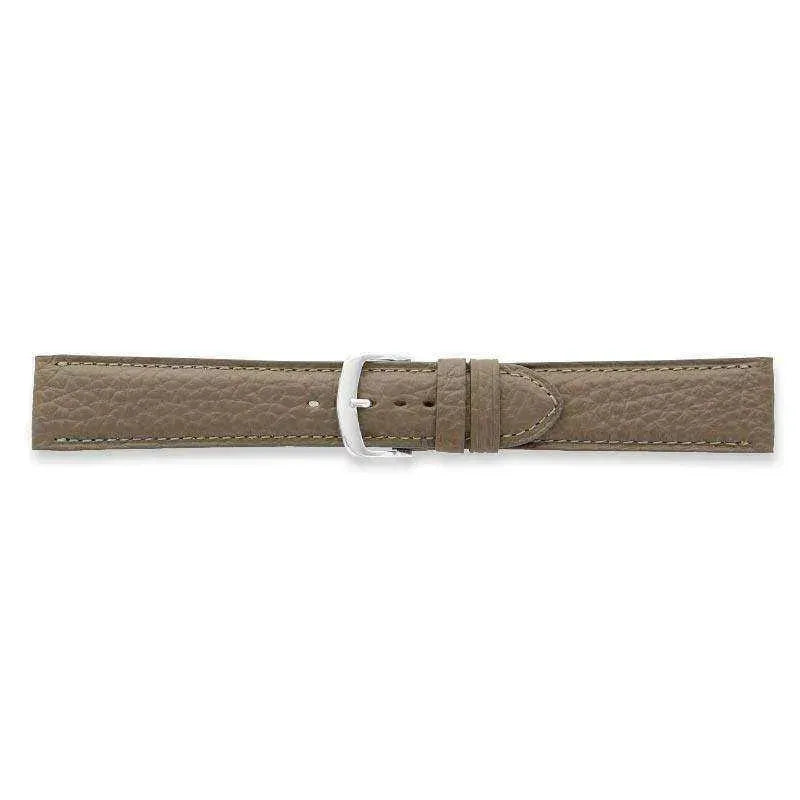 Bracelet de montre Kaki - cuir de vachette grainé - Atelier Victor Paris - Vintage Watch Shop Dubai