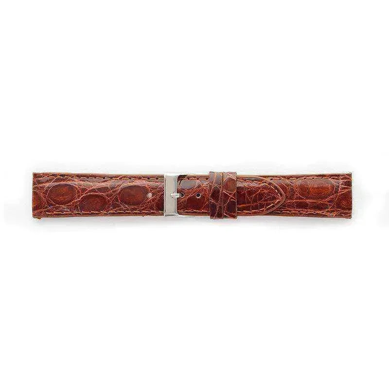 Bracelet de montre Marron - Cuir crocodile véritable - Atelier Victor Paris - Vintage Watch Shop Dubai