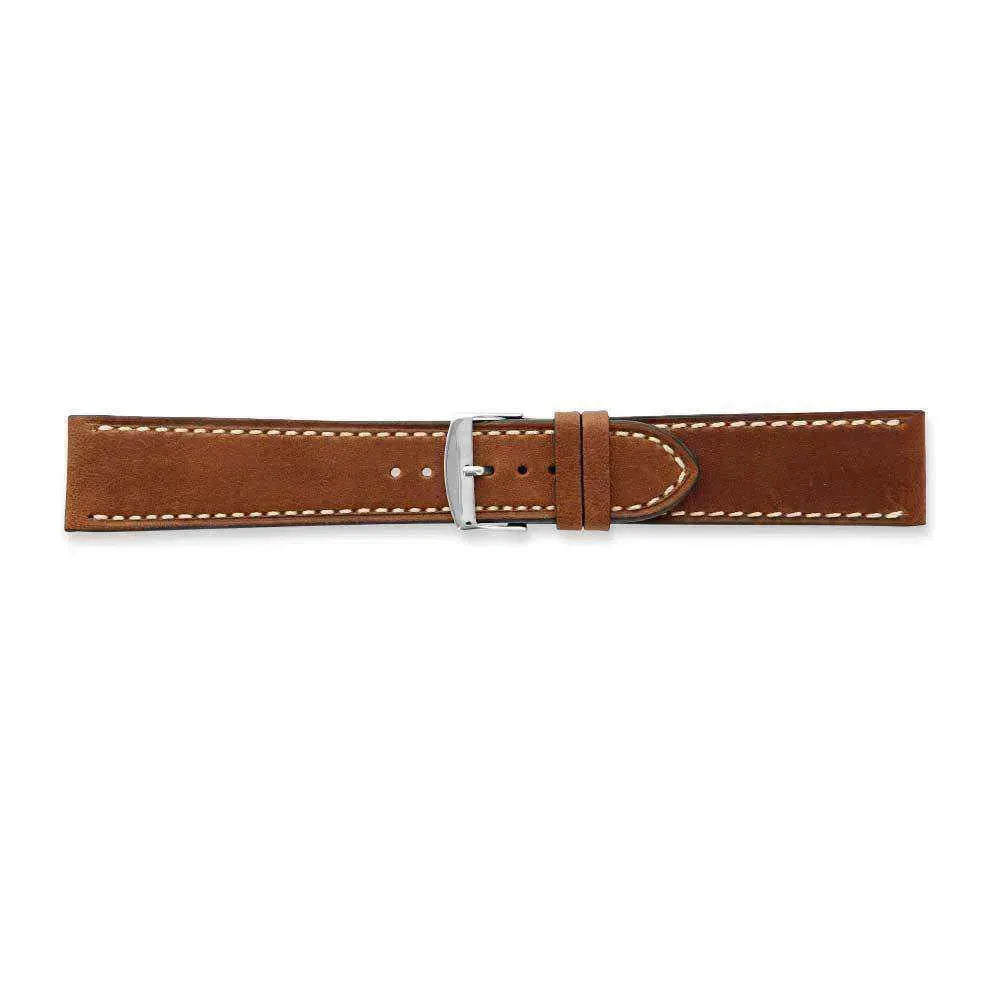 Bracelet de montre Marron - Cuir de vachette souple - Atelier Victor Paris - Vintage Watch Shop Dubai