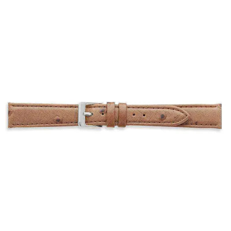 Bracelet de montre marron - Cuir effet autruche - Atelier Victor - Vintage  Shop