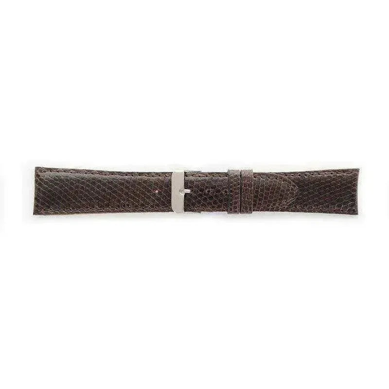 Bracelet de montre Marron foncé - Cuir Lézard - Atelier Victor - Vintage  Shop