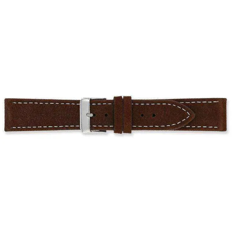 Bracelet de montre Marron foncé - Cuir Velours - Atelier Victor Paris - Vintage Watch Shop Dubai