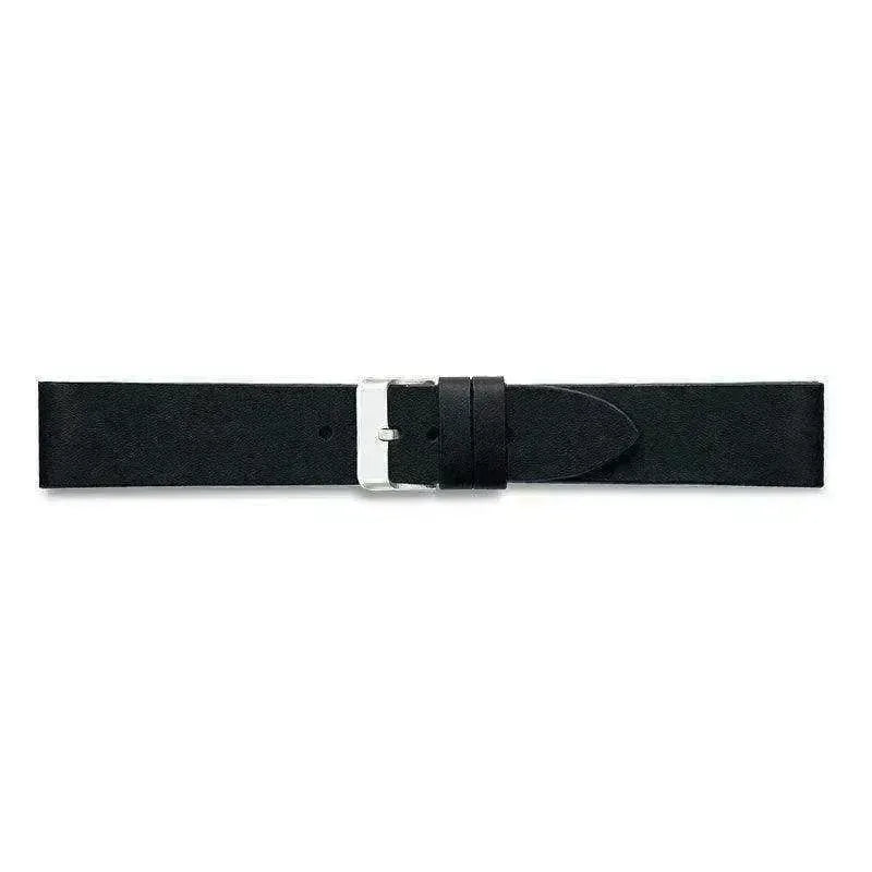 Bracelet De Montre Vintage En Cuir Marron - Largeur 16mm - Années 80 - Bon état