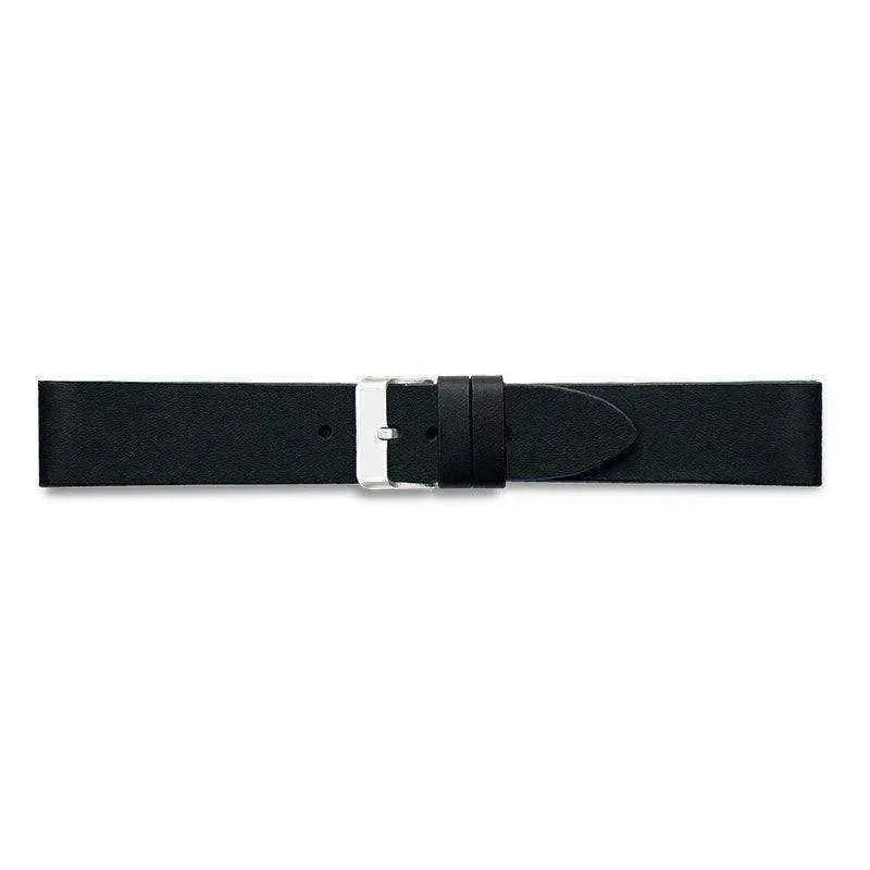 Bracelet de montre noir - cuir corrigé lisse - Atelier Victor - Vintage  Shop