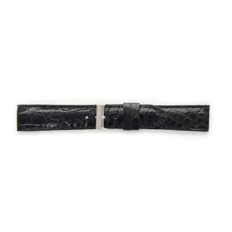 Bracelet de montre Noir - Cuir crocodile - Atelier Victor - Vintage  Shop