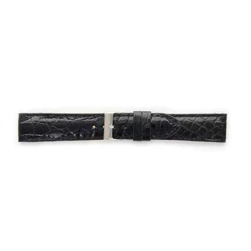 Bracelet de montre Noir - Cuir crocodile - Atelier Victor - Vintage  Shop
