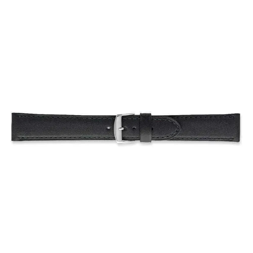 Bracelet de montre Noir - Cuir de vachette lisse - Atelier Victor Paris - Vintage Watch Shop Dubai
