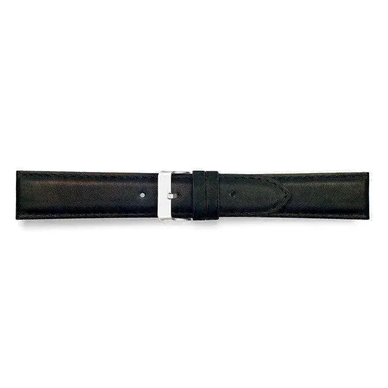 Bracelet de montre noir - Cuir Grainé Supérieur - Atelier Victor - Vintage  Shop