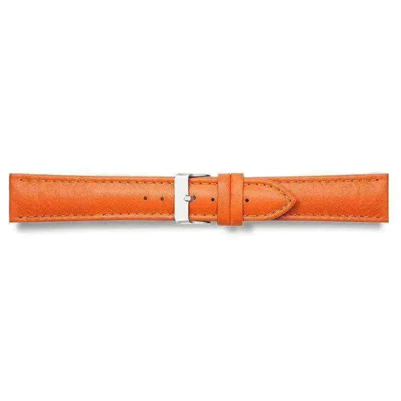 Bracelet de montre orange - cuir de bovin - Atelier Victor - Vintage  Shop