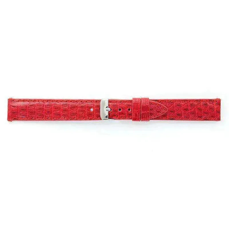 Bracelet de montre Rouge - Cuir Lézard - Atelier Victor Paris - Vintage Watch Shop Dubai