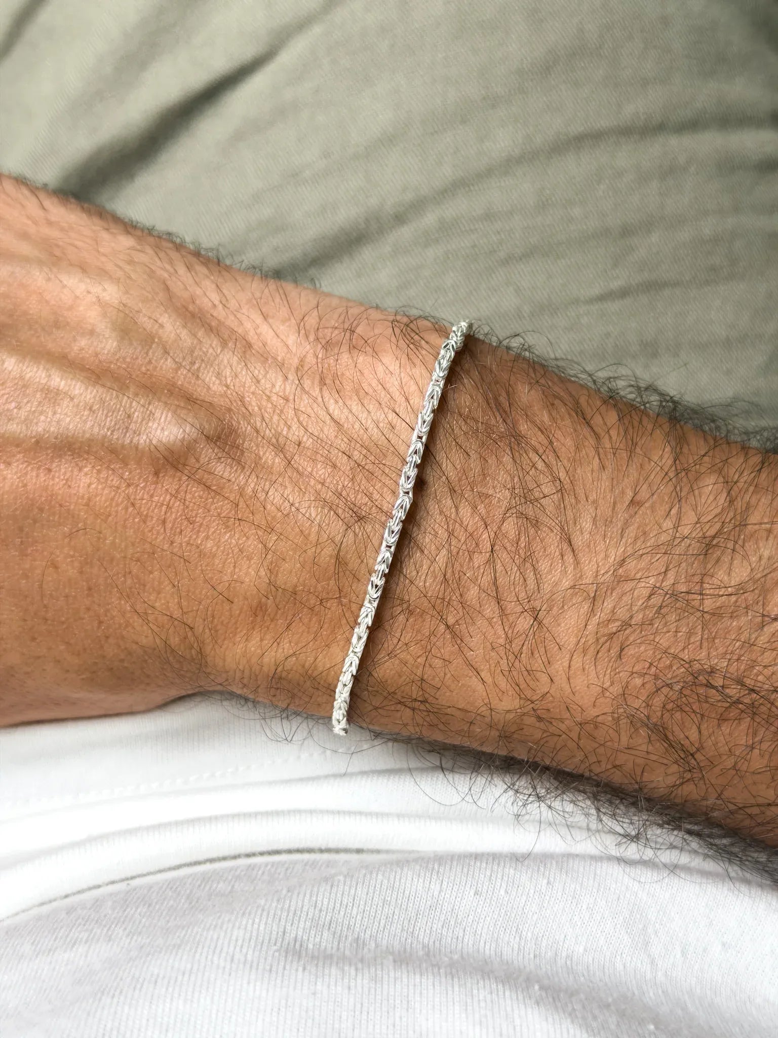 Bracelet en argent 925 - Aristide - Moyen Modèle - Atelier Victor