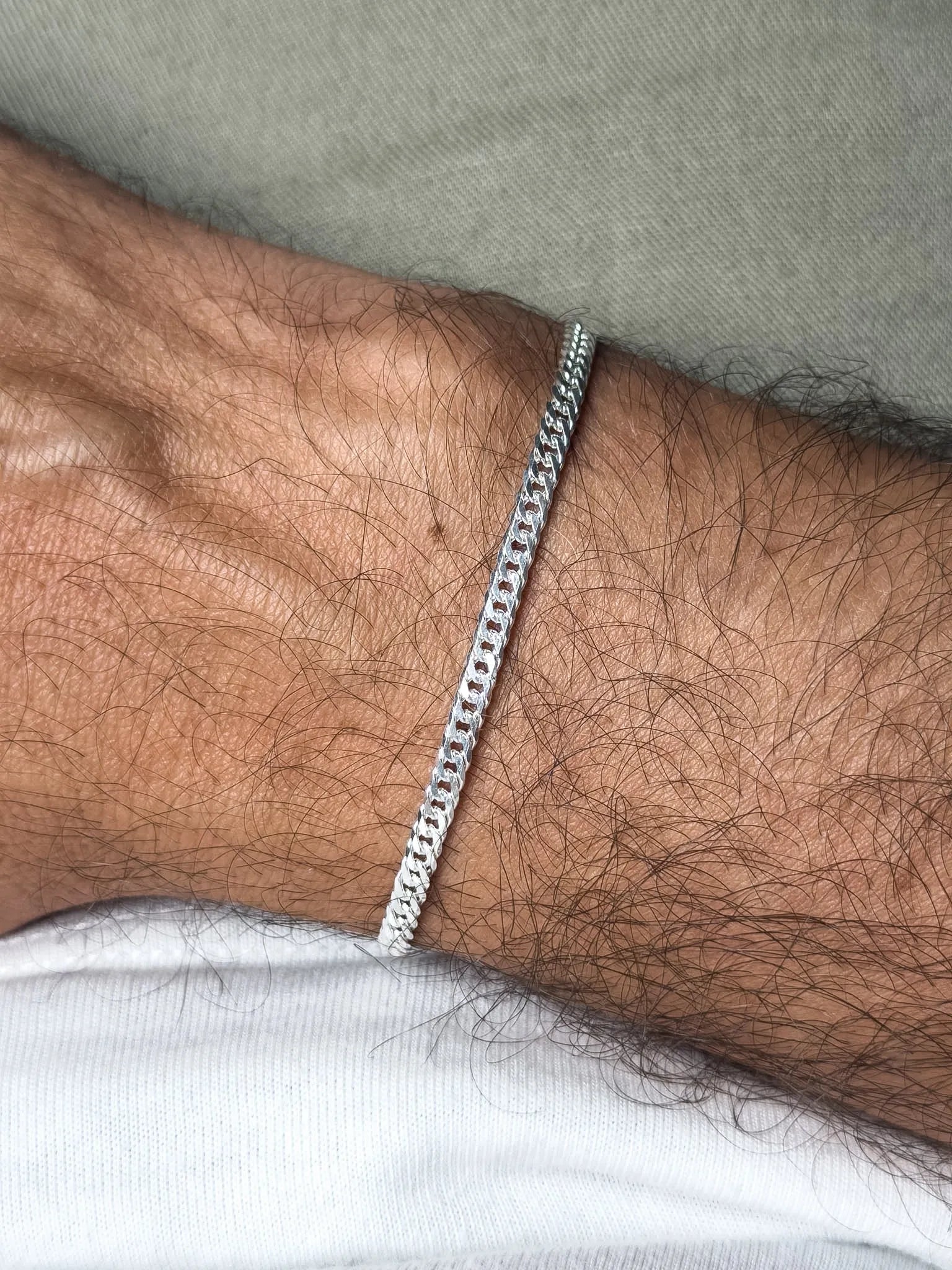 Bracelet en argent 925 - Clovis - Petit Modèle - Atelier Victor