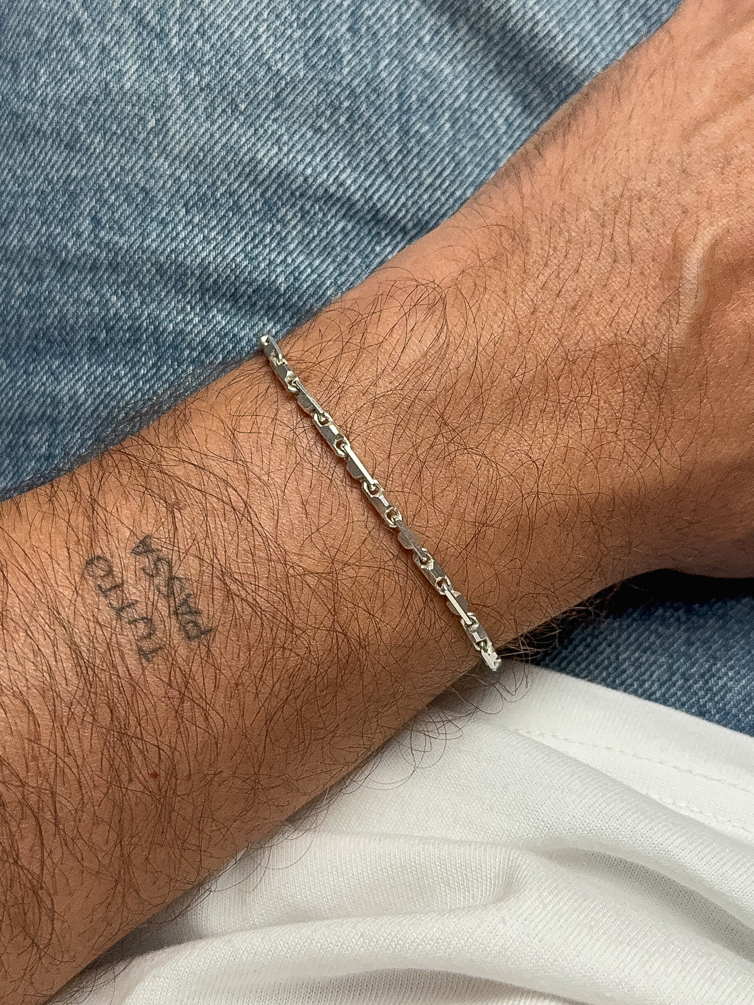 Bracelet en argent 925 - Edgard - Fin - Atelier Victor - Vintage  Shop