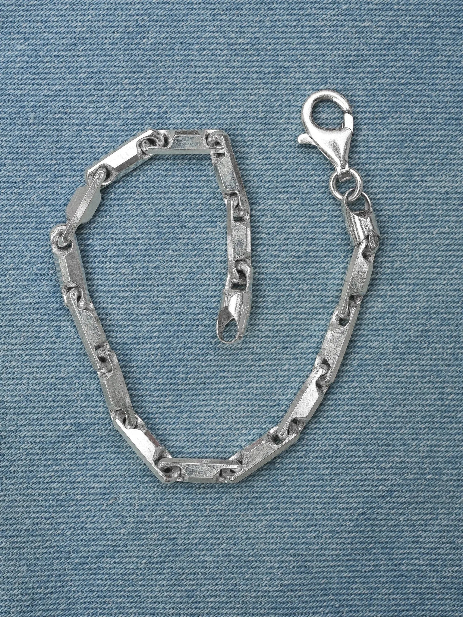 Bracelet en argent 925 - Edgard - Grand Modèle - Atelier Victor