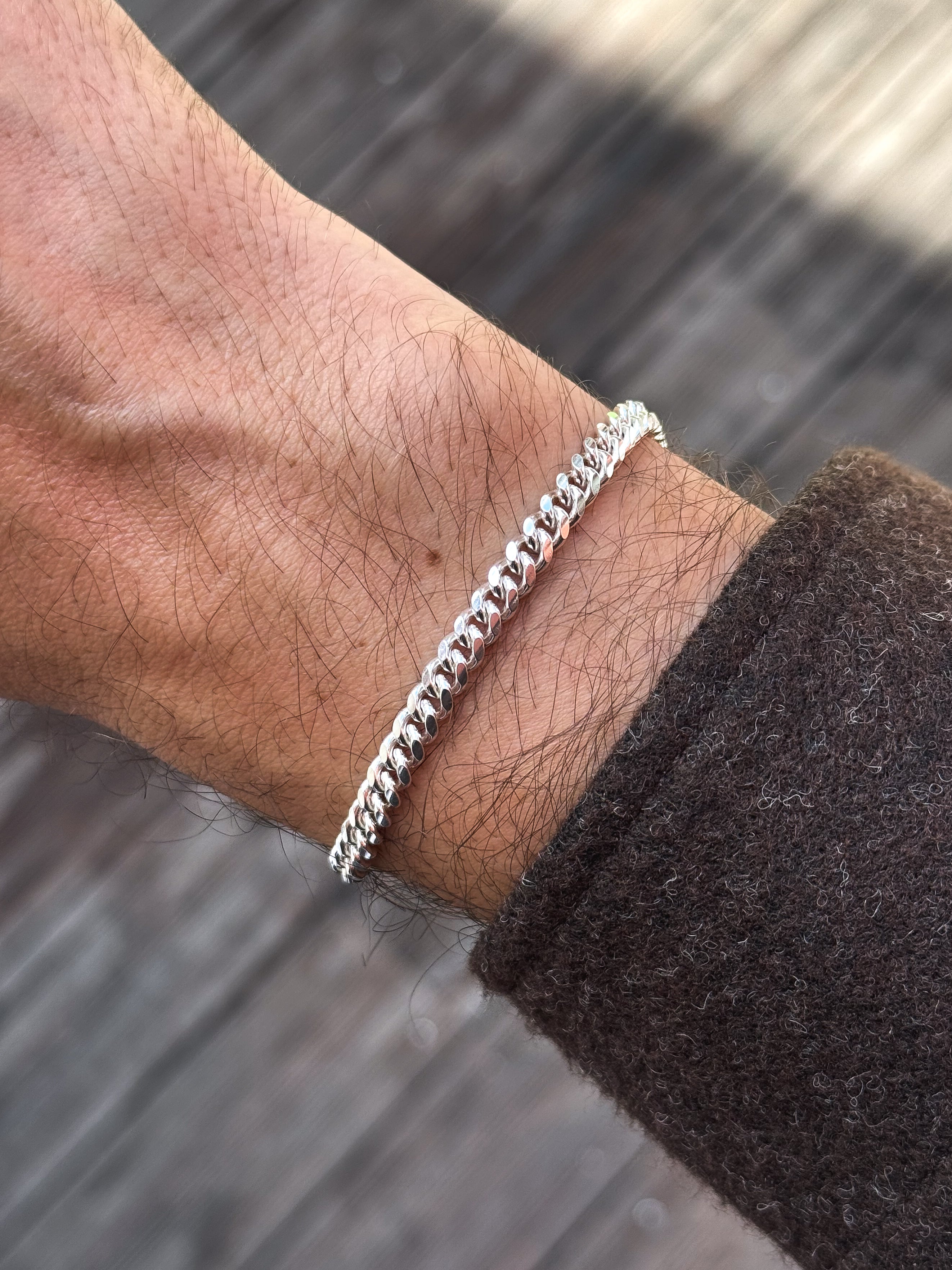Bracelet en argent 925 - Gustave - Medium - Atelier Victor Paris - Vintage Watch Shop Dubai
