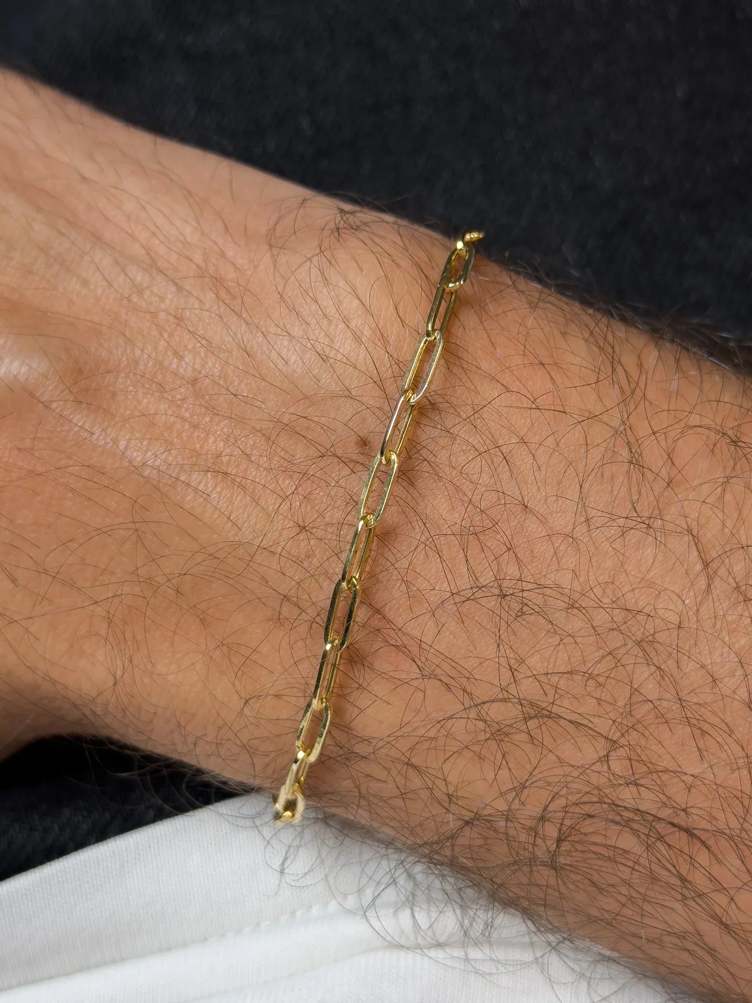 Bracelet en or jaune 18k - Géraud - Petit Modèle - Atelier Victor