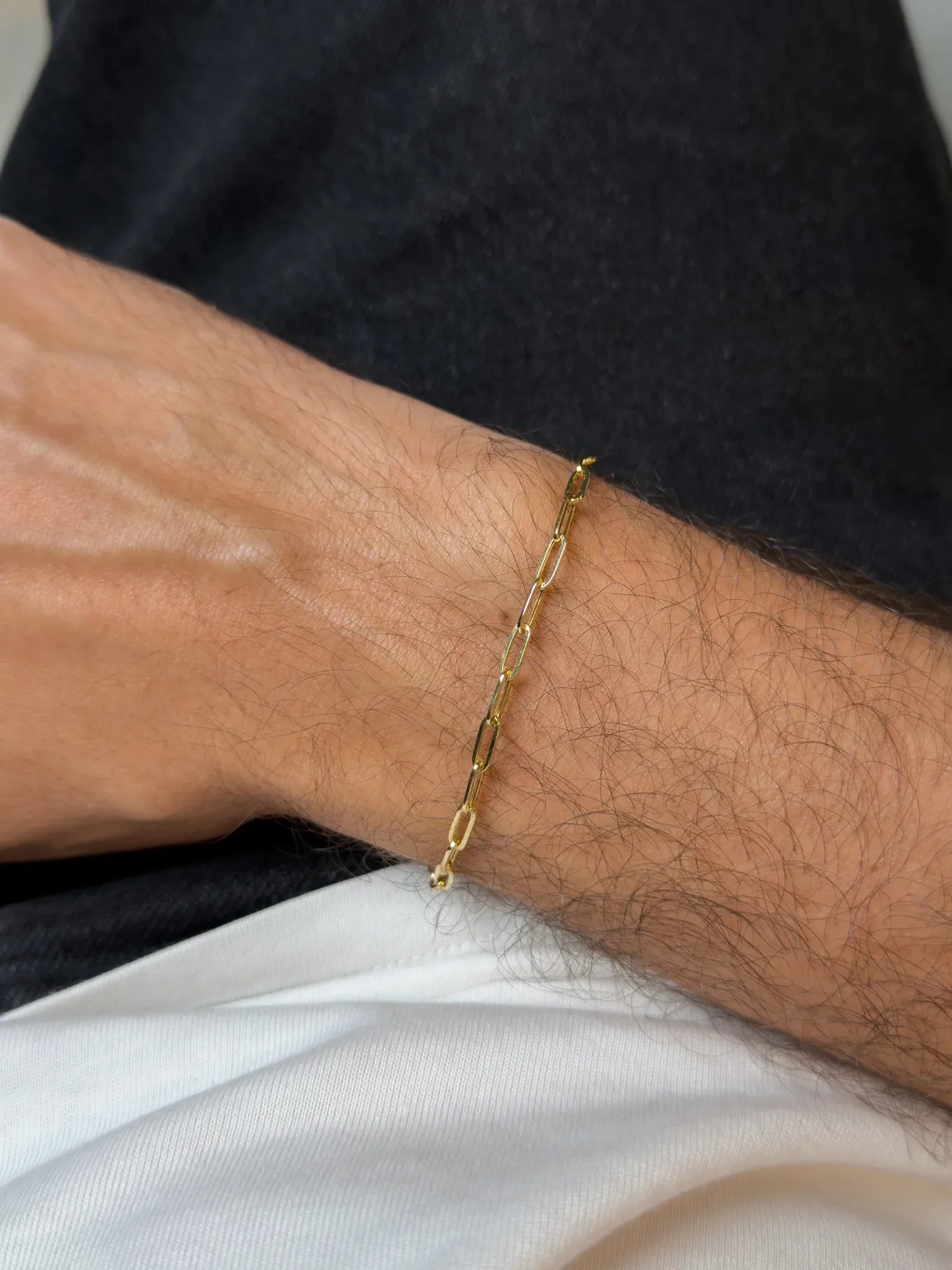 Bracelet en or jaune 18k - Géraud - Petit Modèle - Atelier Victor