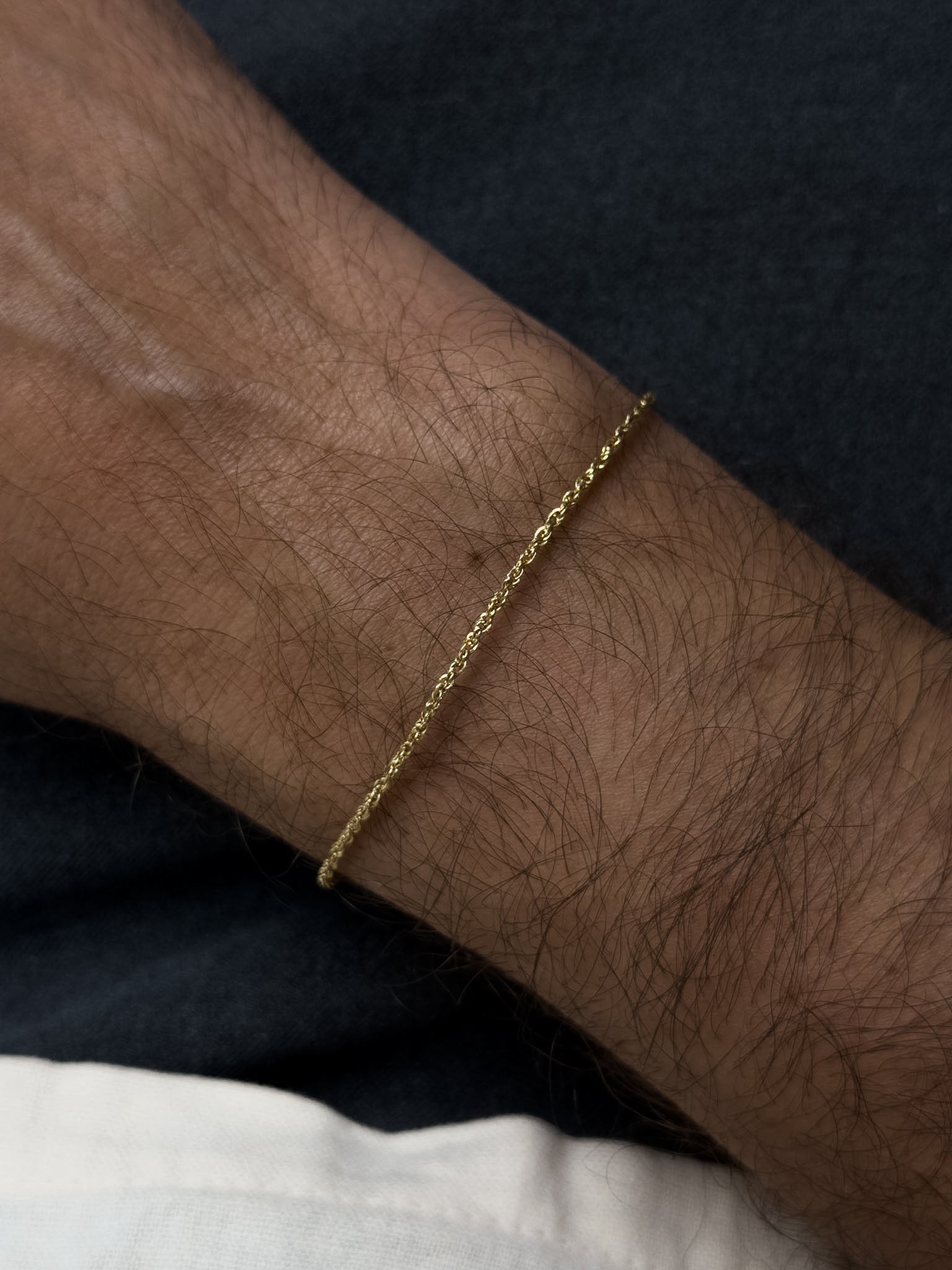 18k yellow gold bracelet - Léontine - Very Small Model 