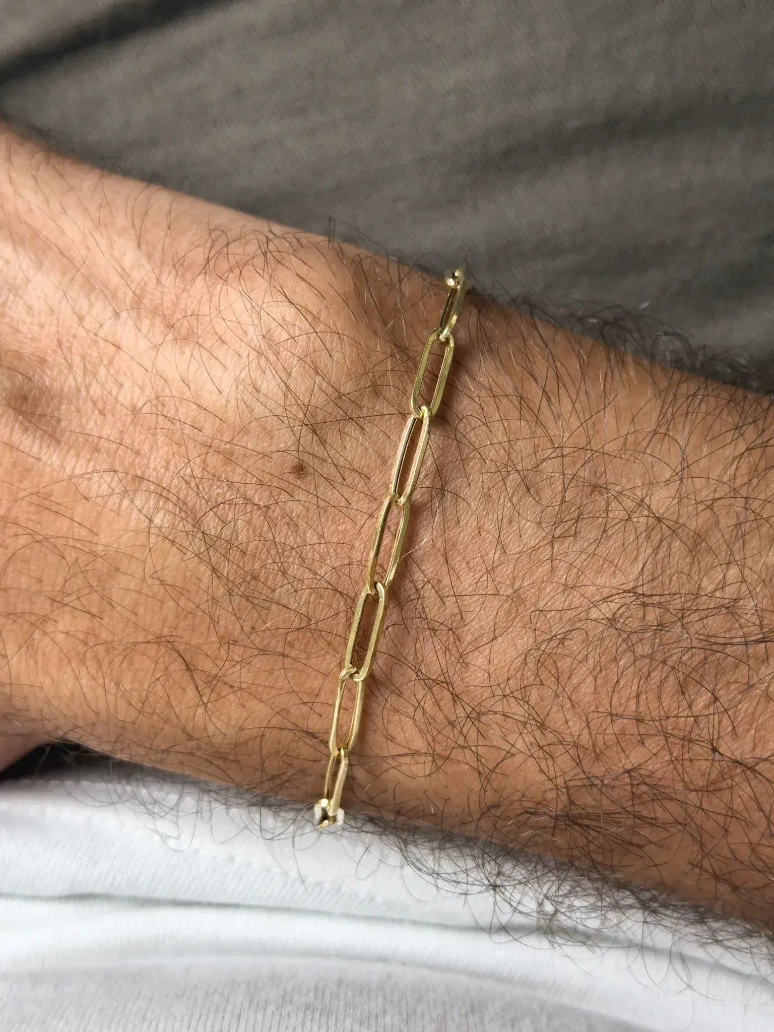 Bracelet en or jaune 18k - Géraud - Moyen Modèle - Atelier Victor