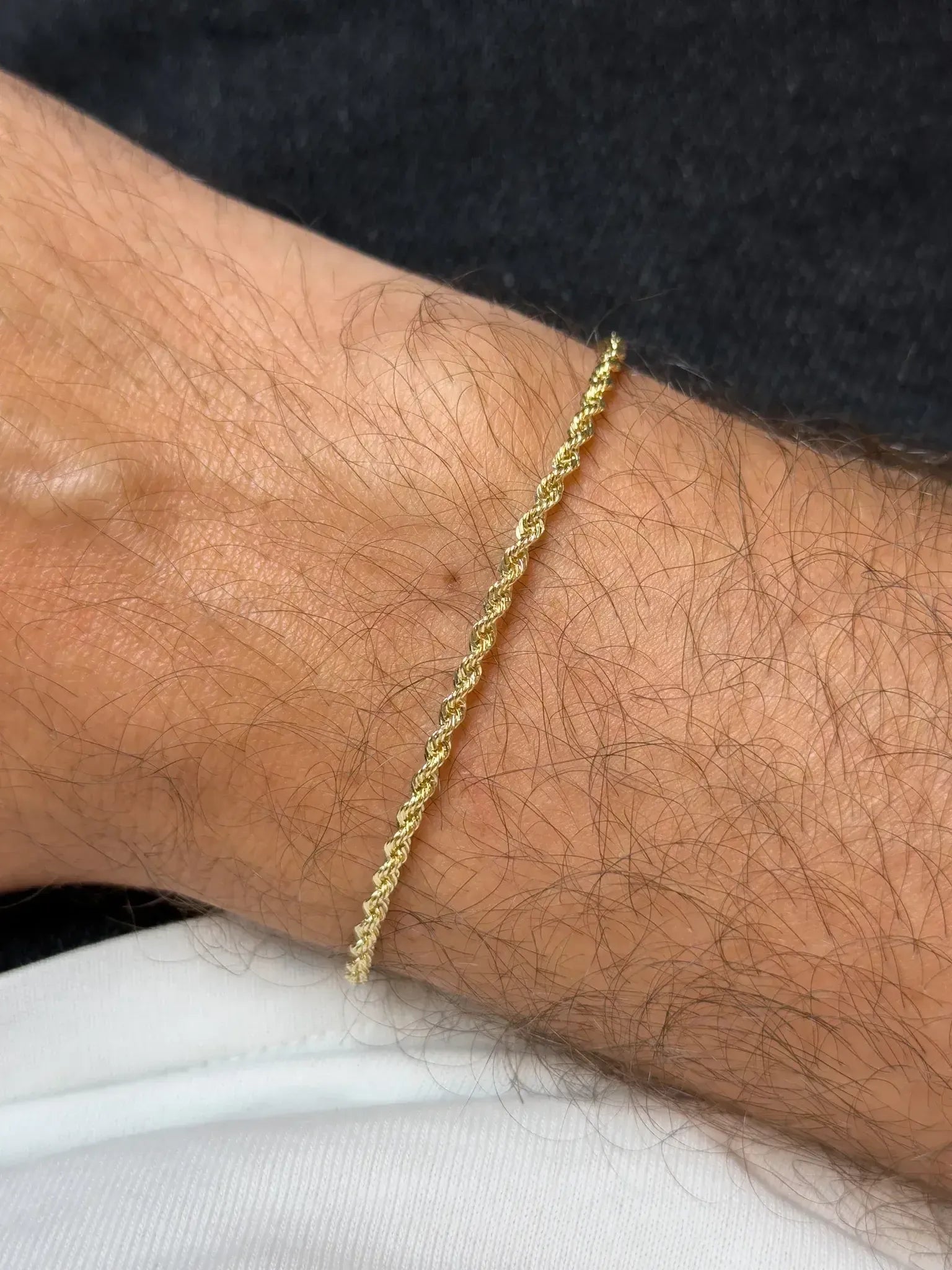 Bracelet en or jaune 18k - Léontine - Moyen Modèle - Atelier Victor