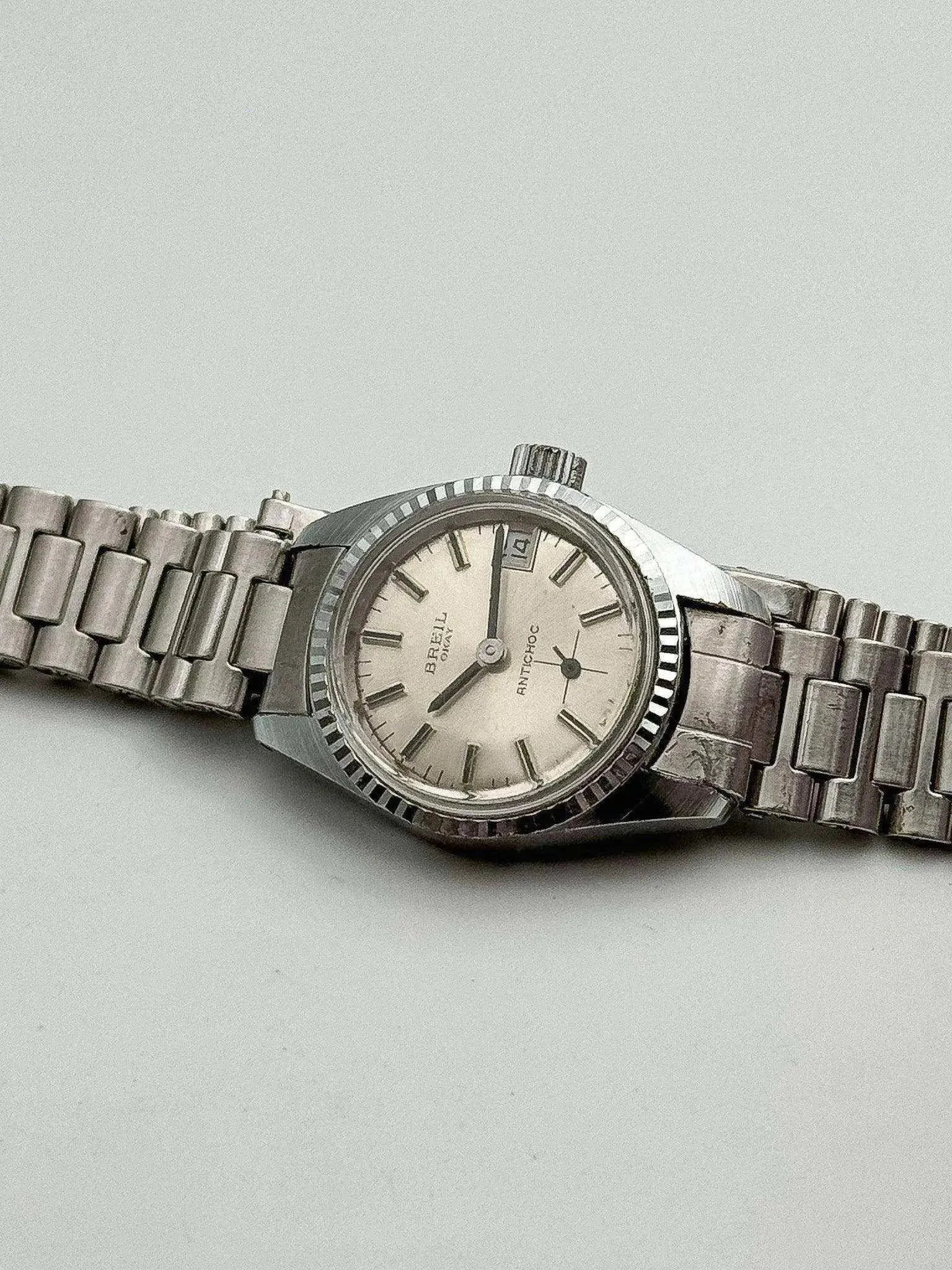 Breil - Datejust Cannelée Petite Seconde Femme - 1960s - Atelier Victor - Vintage Watch Shop