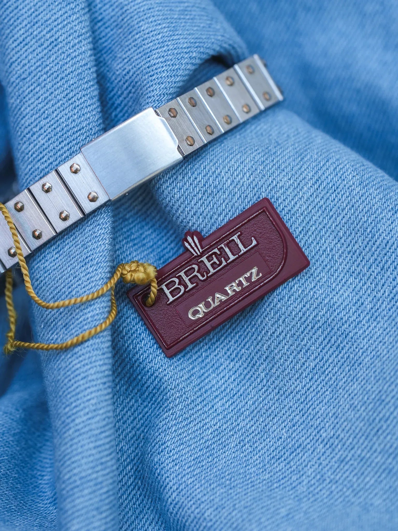 Breil - Mini "Santos" Acier - NOS - 1980s - Atelier Victor