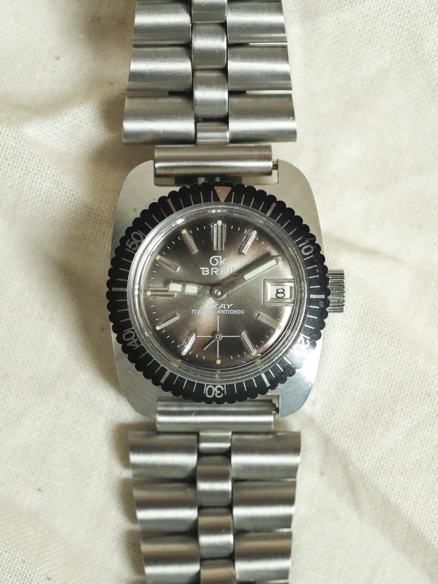 Breil - Mini Submariner Moka - NOS - 1980s - Atelier Victor - Vintage  Shop
