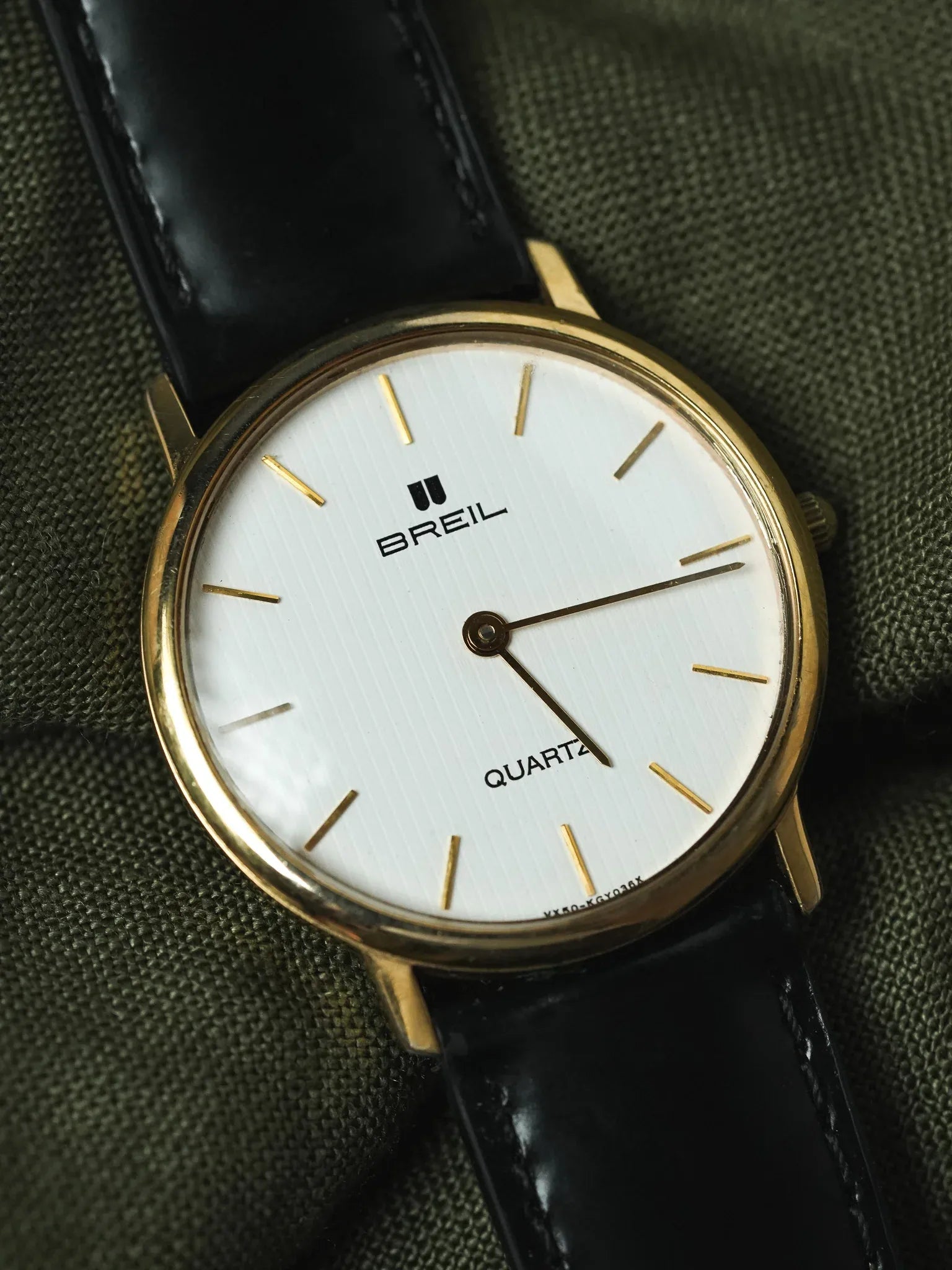 Breil - Ronde Or Tapisserie Blanc - 1990s - Atelier Victor