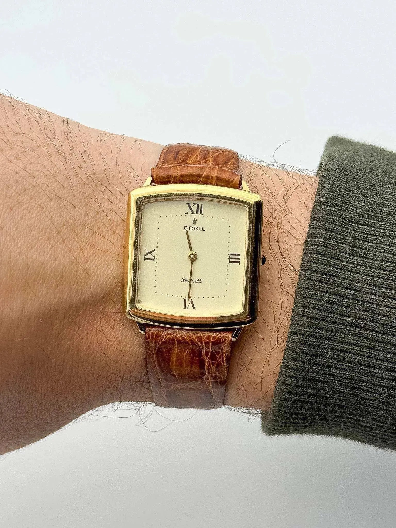 Breil - Square Gold - NOS - 1960's - Atelier Victor Paris - Vintage Watch Shop Dubai