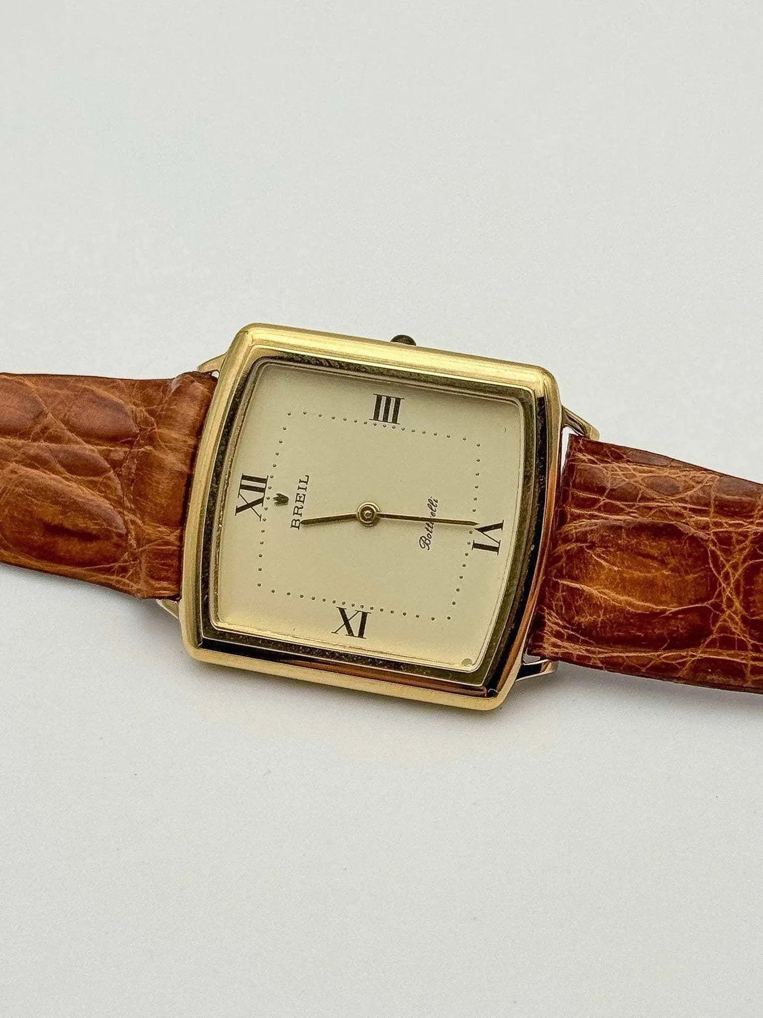 Breil - Square Gold - NOS - 1960's - Atelier Victor Paris - Vintage Watch Shop Dubai