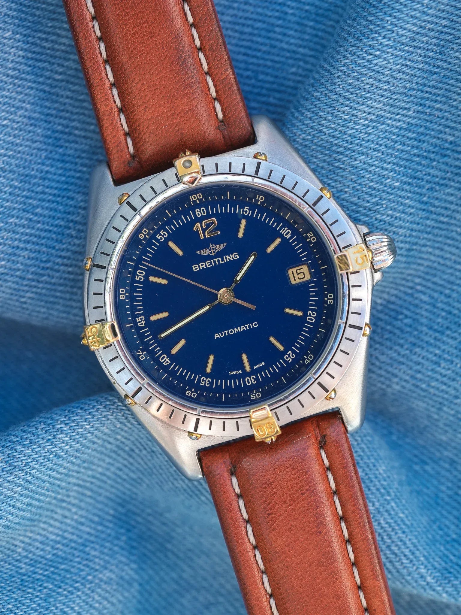 Breitling - 81970 Antaras Bleu Acier - 1990s - Atelier Victor
