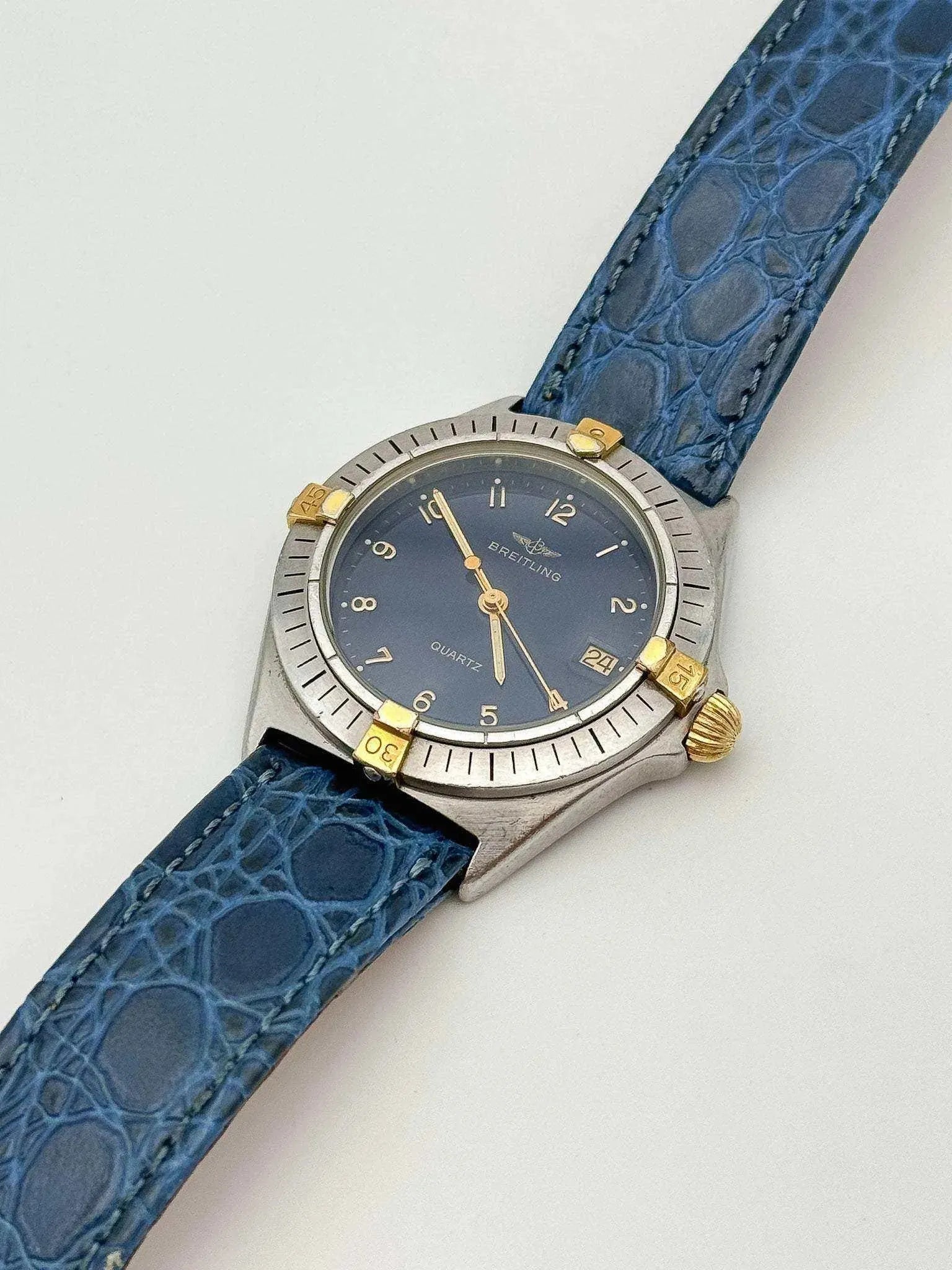 Breitling - Callisto Blue Dial - 1990’s - Atelier Victor Paris - Vintage Watch Shop Dubai