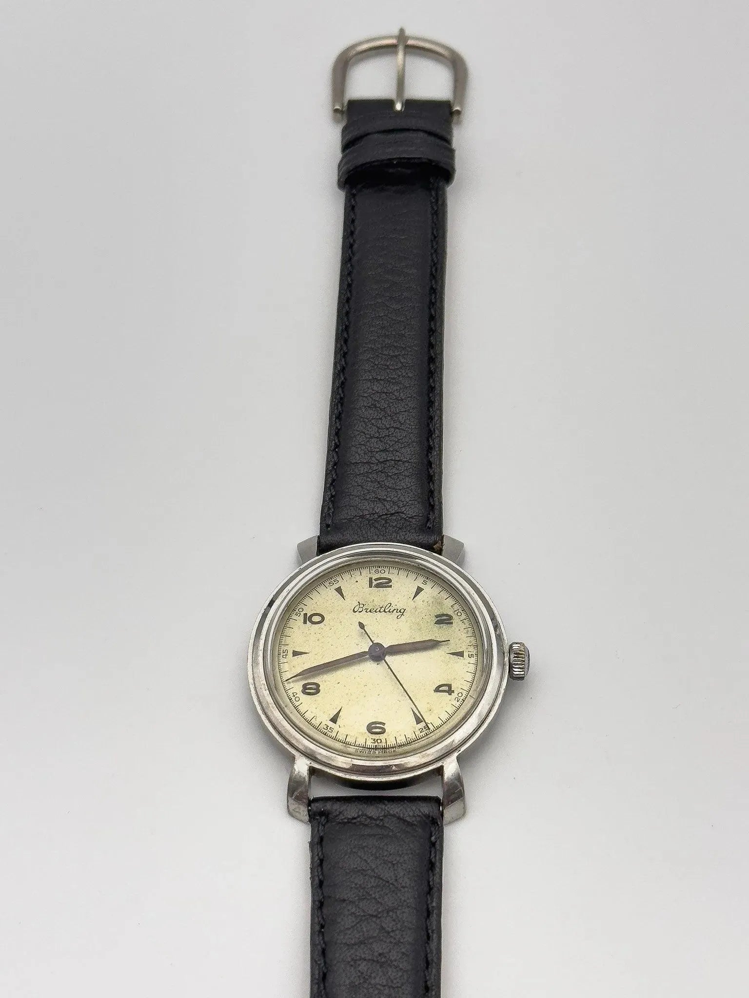 Breitling - Patine Tear Drop - 1950's - Atelier Victor Paris - Vintage Watch Shop Dubai