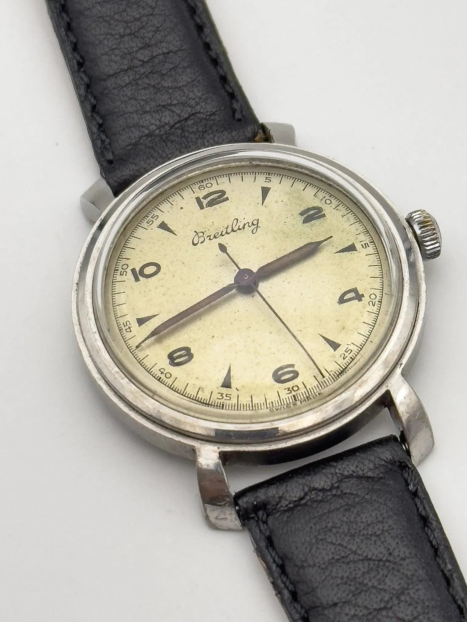 Breitling - Patine Tear Drop - 1950s - Atelier Victor - Vintage  Shop